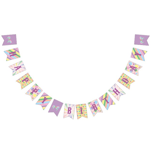 Carnival - Funfair -Pastel - Birthday - Shower Bunting (All)