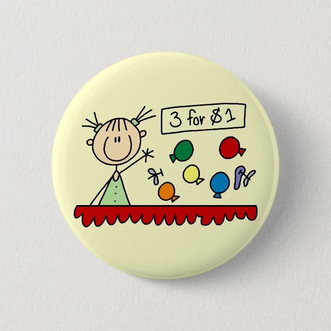 Carnival Games T-shirts and Gifts 6 Cm Round Badge (Front)