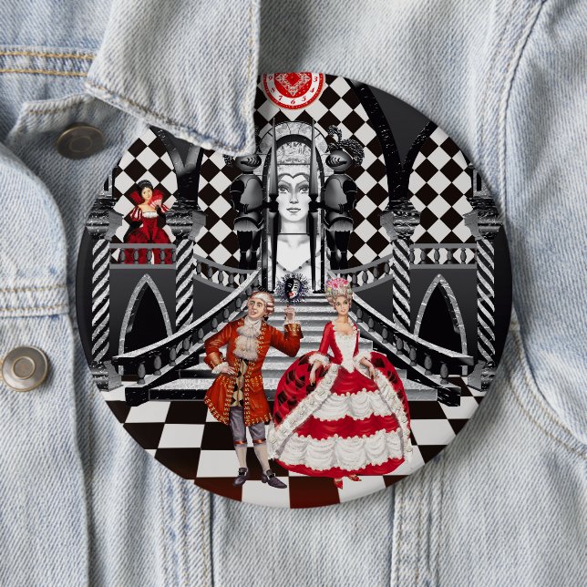 Carnival in a Magical land 6 Cm Round Badge (In Situ)