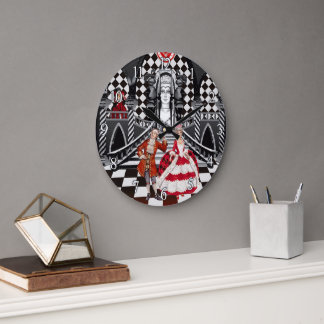 Carnival in a Magical land Large Clock