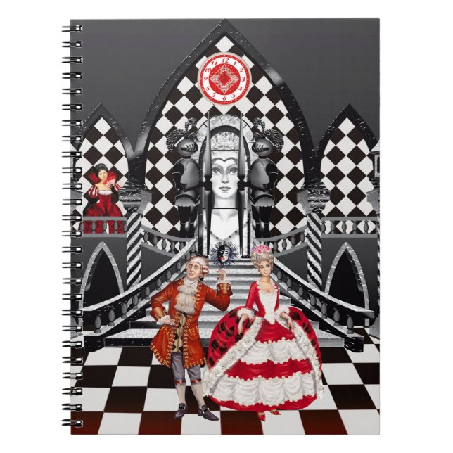 Carnival in a Magical land Notebook (Front)