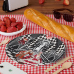 Carnival in a Magical land Paper Plate<br><div class="desc">Fairytale personage. Digital raster graphics. Artist by Zolotareva.</div>