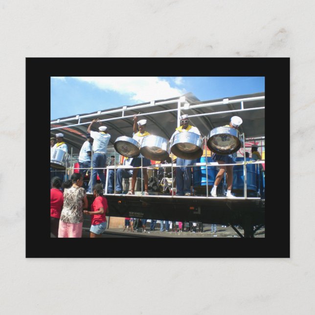 Carnival in Trinidad Postcard (Front)