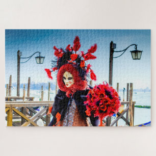 Carnival mask in Venice Jigsaw Puzzle