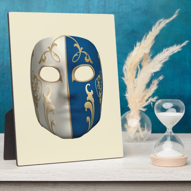 Carnival Mask Plaque (Side)