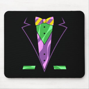 Carnival Masquerade Tuxedo Men Gift Parade Mardi G Mouse Pad