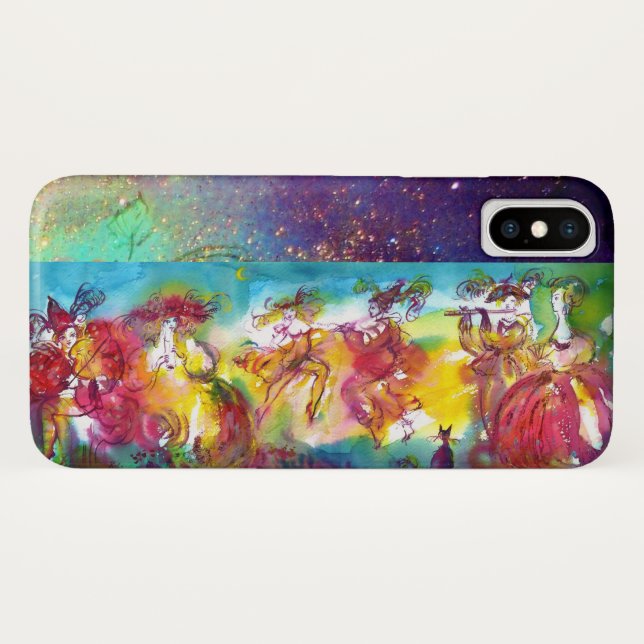 CARNIVAL NIGHT / Venetian Masquerade,Dance Music Case-Mate iPhone Case (Back (Horizontal))