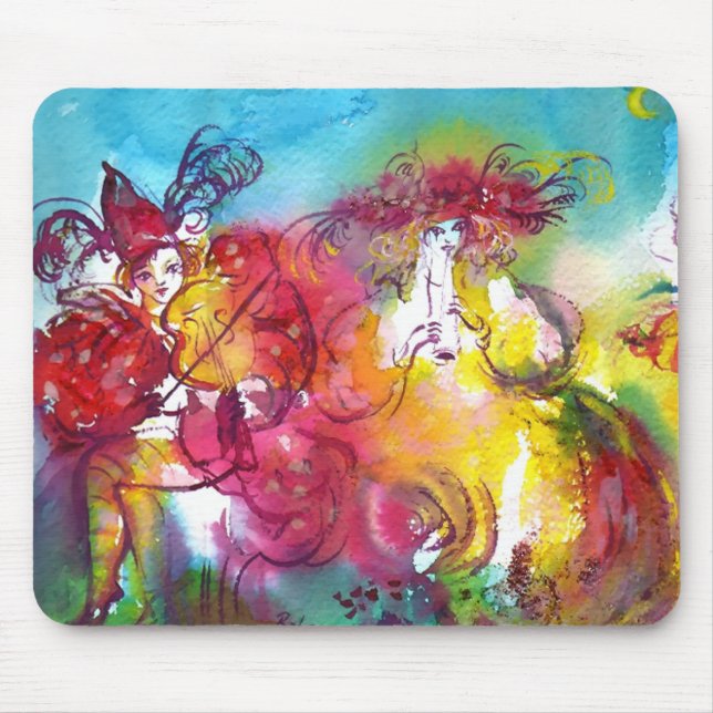 CARNIVAL NIGHT / Venetian Masquerade,Dance Music Mouse Pad (Front)