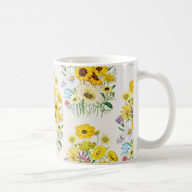 Carnival of flowers coffee mug (Right)