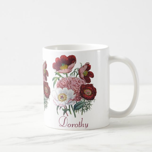 Carnival of flowers coffee mug (Right)