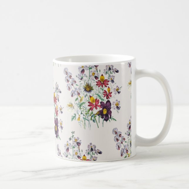 Carnival of flowers coffee mug (Right)