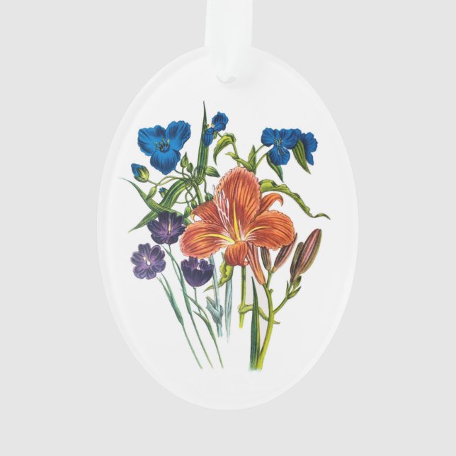 Carnival of flowers ornament (Back)