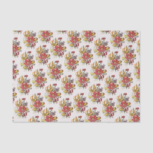 Carnival of flowers tissue paper (Front)