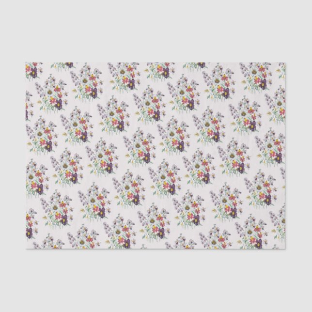 Carnival of flowers tissue paper (Front)