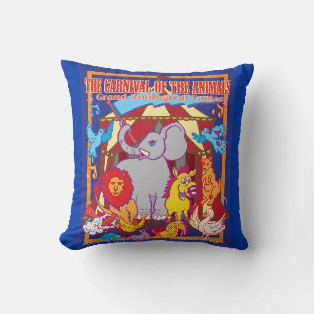 Carnival of the Animals Pillow (Front)