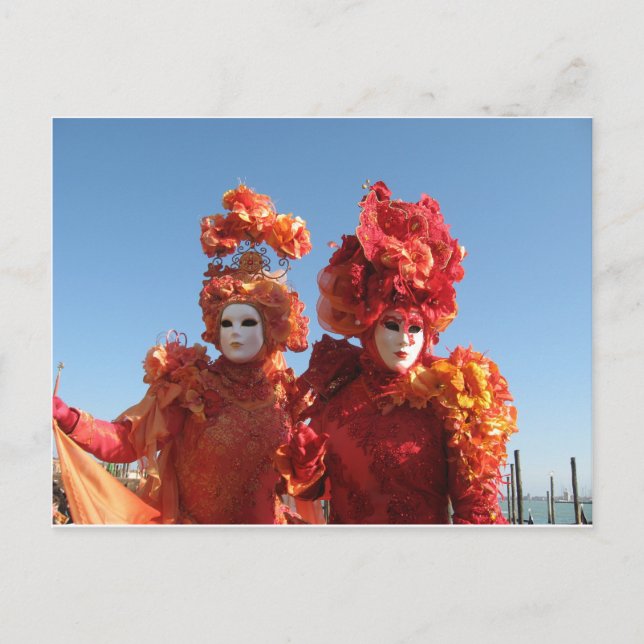 Carnival of Venice Postcard (Front)