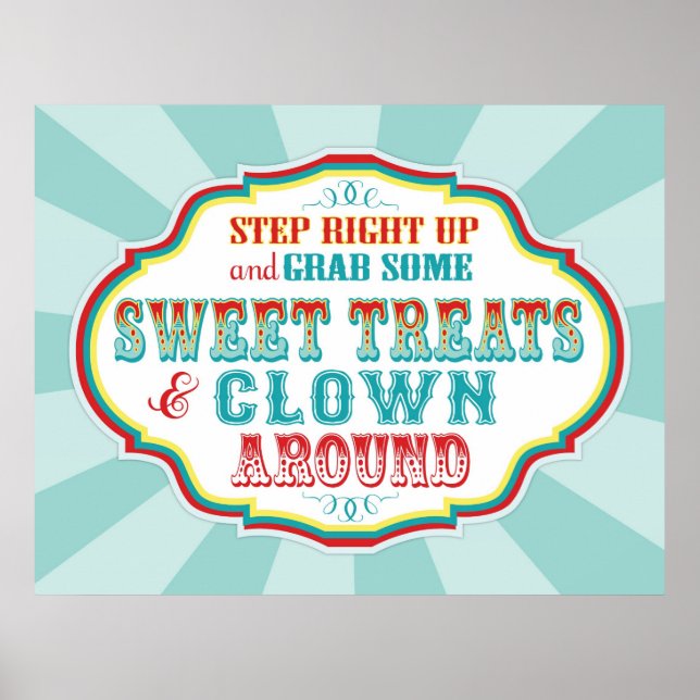 Carnival or Circus Sign (Front)