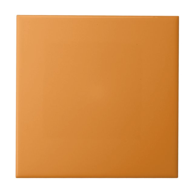 Carnival Orange Square Kitchen and Bathroom Tile (Front)