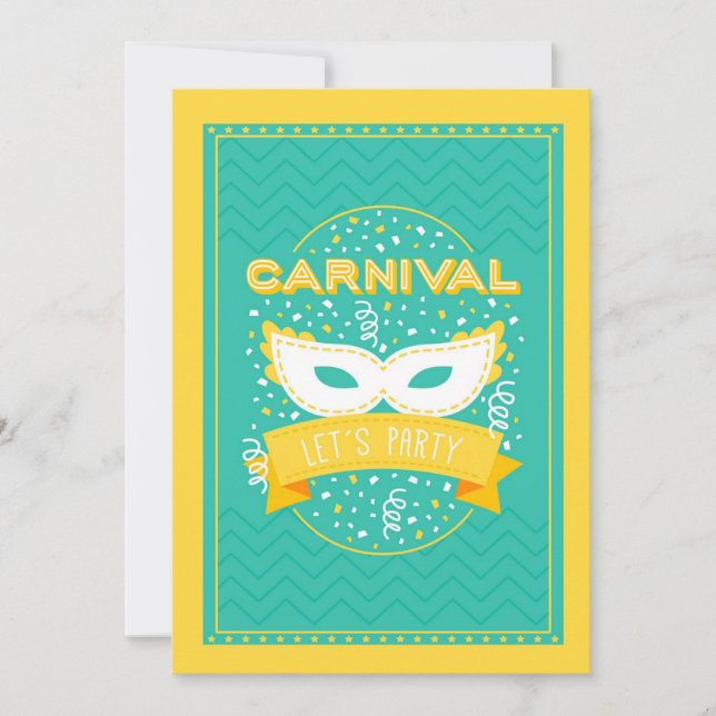 Carnival Party Invitation (Front)