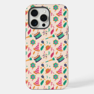 Carnival pattern iPhone 15 pro max case