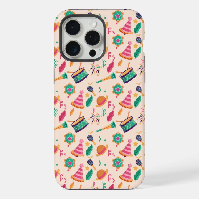 Carnival pattern iPhone case (Back)