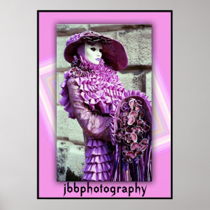 carnival purple poster