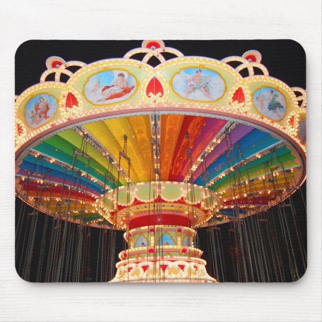 Carnival Ride Mouse Pad (Front)