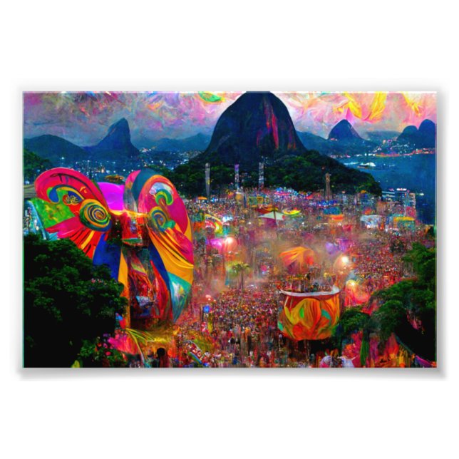 Carnival, Rio de Janeiro, Poster (Front)