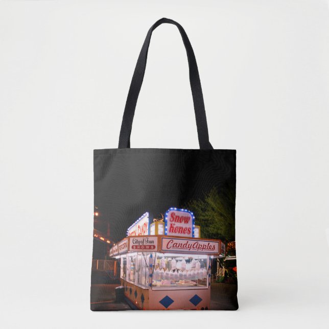Carnival Snack Shack Tote Bag (Front)