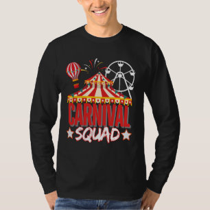 Carnival Squad Funny Circus Party Staff Costume Th T-Shirt