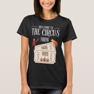 Carnival Staff Circus Themed Birthday Party Matchi T-Shirt