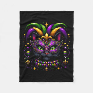 Carnival Women Girl Costume Top Outfit Mardi Gras Fleece Blanket