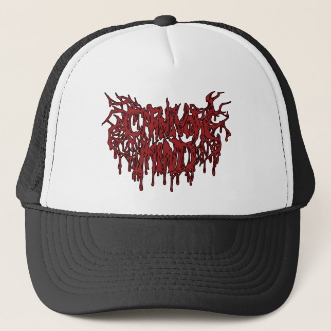carnivore mind trucker hat (Front)