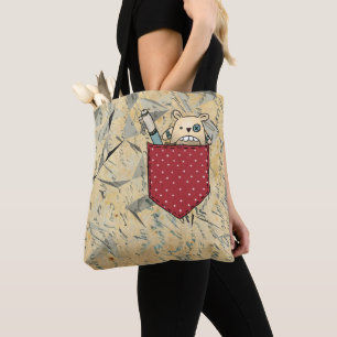 carnivore tote bag