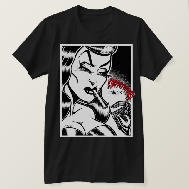Carnivorous Countess T-Shirt (Design Front)