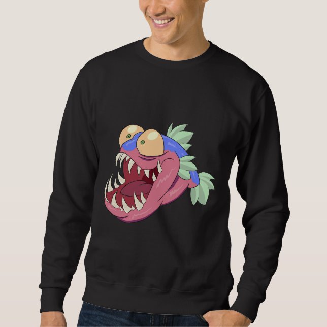 Carnivorous Fish Sweatshirt (Front)