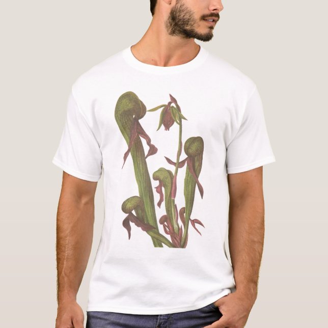 Carnivorous Plant - Darlingtonia californica T-Shirt (Front)