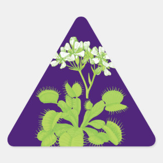 Carnivorous Plant Floral Stickers