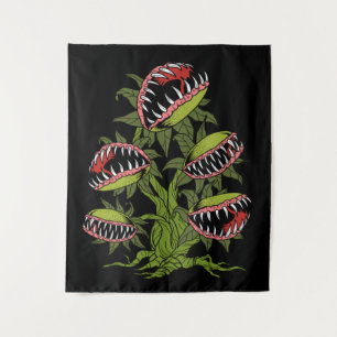Carnivorous Plant Gifts Monster Venus Fly Trap Tapestry