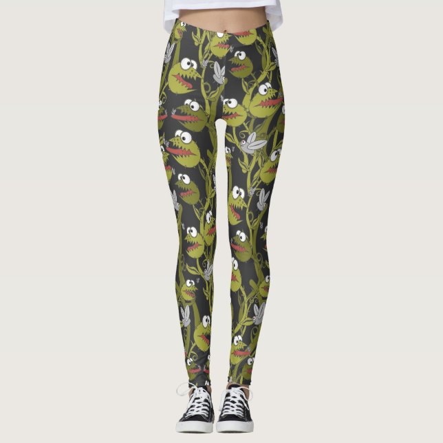 Carnivorous Plants Leggings (Front)