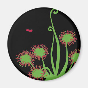 Carnivorous Sundew Plant Magnet