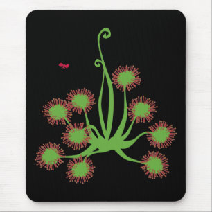 Carnivorous Sundew Plant Mouse Pad