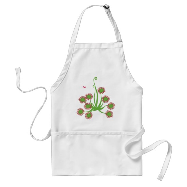 Carnivorous Sundew Plant Standard Apron (Front)