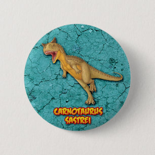 Carnotaurus Sastrei 6 Cm Round Badge
