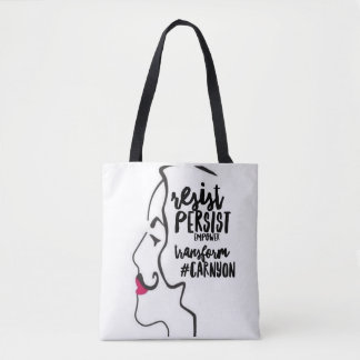  #CarnyOn Carny Girl Shopper Tote Bag