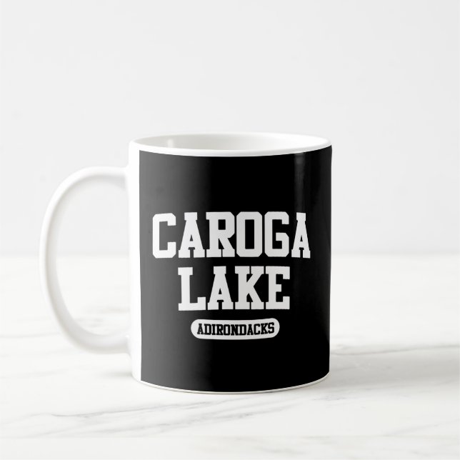 Caroga Lake Adirondacks Upstate New York Ny Athlet Coffee Mug (Left)