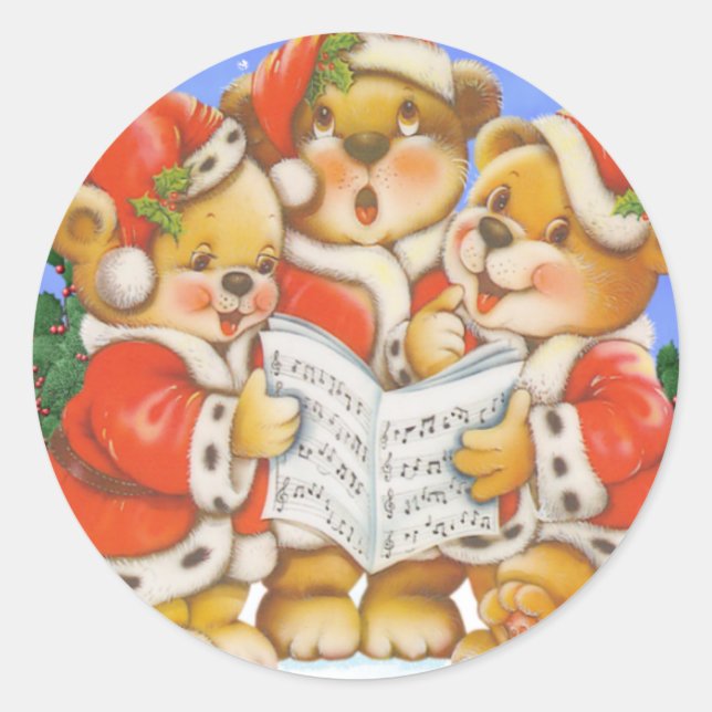 Carol Bears - Sticker Sheet (Front)