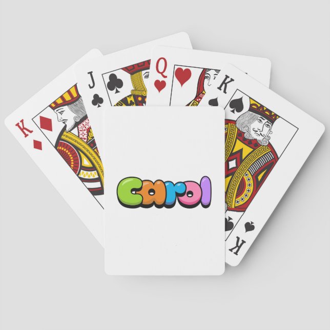 Carol Playing Cards (Back)