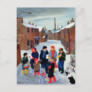Carol Singers Postcard