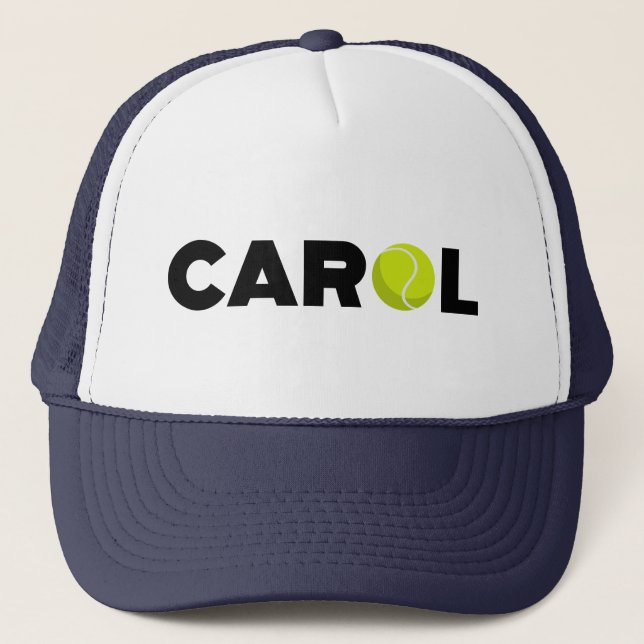 Carol Tennis Trucker Hat (Front)